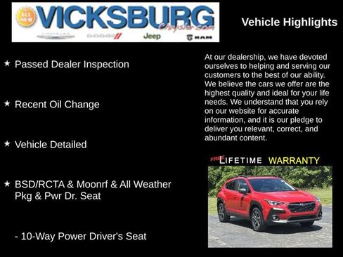 Used 2024 Subaru Crosstrek 2.0i Premium AWD/4WD image 25