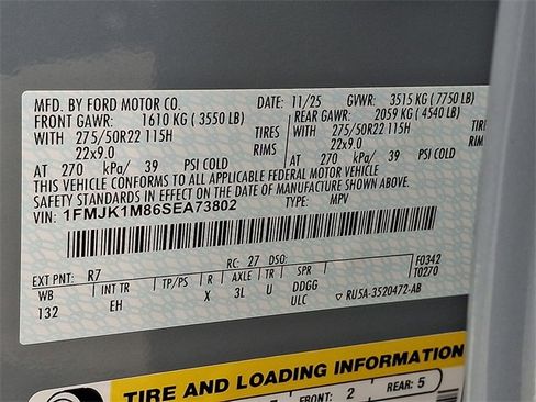 New 2025 Ford Expedition Max Platinum w/ Driver's Package image 19