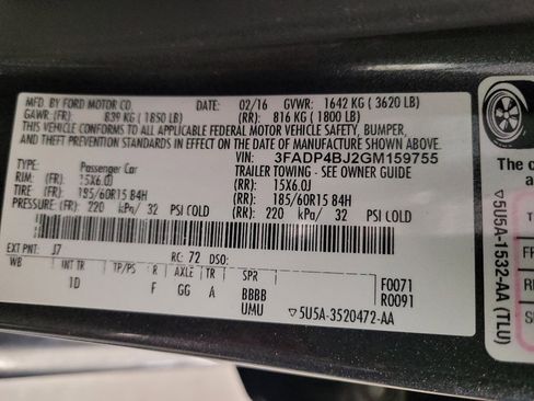 Used 2016 Ford Fiesta SE FWD image 33