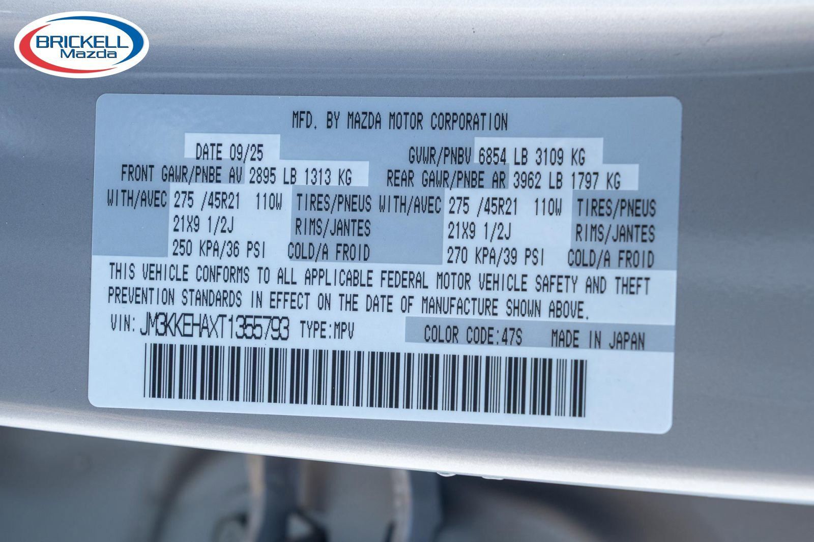 Used 2026 MAZDA CX-90 Plug-In Hybrid w/ Premium Plus AWD/4WD image 37