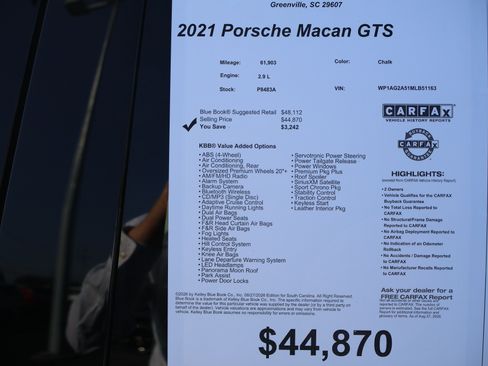 Used 2021 Porsche Macan GTS AWD/4WD image 47