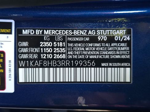 Used 2024 Mercedes-Benz C 43 AMG 4MATIC Cabriolet w/ AMG Night Package image 60