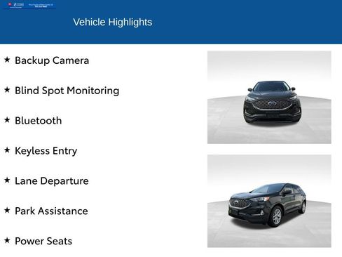 Used 2023 Ford Edge SEL w/ Convenience Package AWD/4WD image 2