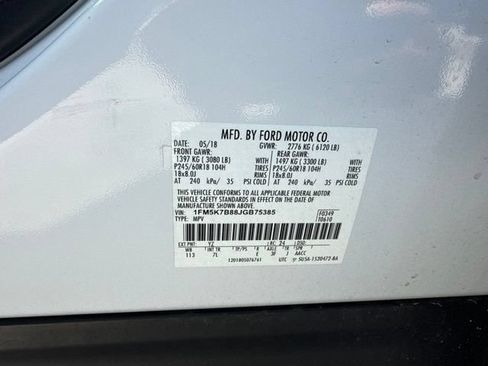 Used 2018 Ford Explorer FWD image 23
