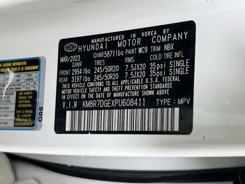 Used 2023 Hyundai Palisade Calligraphy image 31