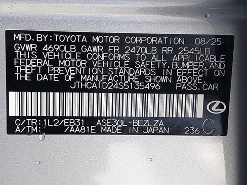 Used 2025 Lexus IS 300 w/ Comfort Package image 44