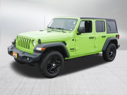 Certified 2021 Jeep Wrangler Unlimited Sport image 3