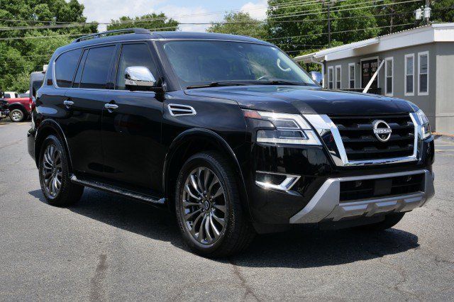 Used 2023 Nissan Armada Platinum w/ Captain's Chairs Package RWD image 10