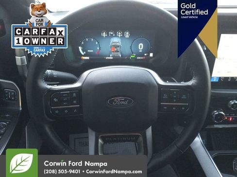 Certified 2024 Ford F150 Platinum w/ Equipment Group 702A High image 16