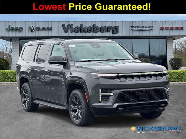 New 2026 Jeep Grand Wagoneer 4WD w/ Quick Order Packge 29V Upland 360° Tour