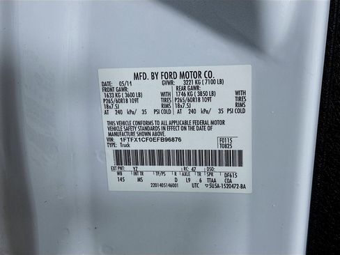 Used 2014 Ford F150 XLT w/ XLT Chrome Package RWD image 28