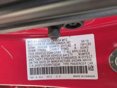 Used 2019 Honda Civic Si image 15