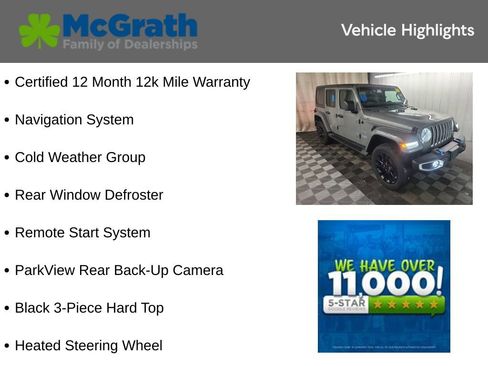 Used 2023 Jeep Wrangler Unlimited Sahara w/ Cold Weather Group image 5