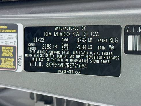 Certified 2024 Kia Forte GT-Line w/ GT-Line Premium Package FWD image 36