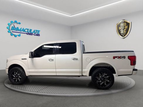 Used 2018 Ford F150 Platinum w/ Equipment Group 701A Luxury AWD/4WD image 2