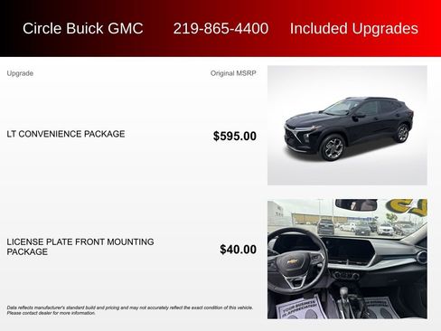 Used 2025 Chevrolet Trax LT w/ LT Convenience Package FWD image 3