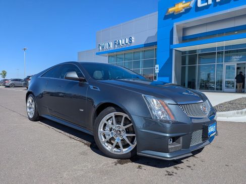 Certified 2013 Cadillac CTS V w/ Wood Trim Package RWD image 1