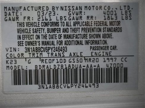 Used 2023 Nissan Sentra SV image 7