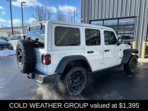 Used 2023 Jeep Wrangler Unlimited w/ Sun & Screen Package AWD/4WD image 3