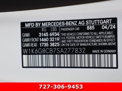 Certified 2025 Mercedes-Benz S 63 AMG S image 28