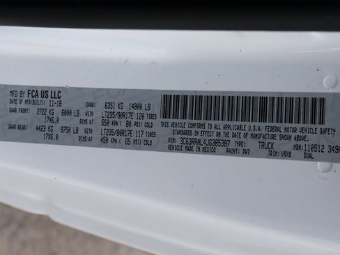 Used 2018 RAM 3500 Tradesman w/ Chrome Appearance Group image 44