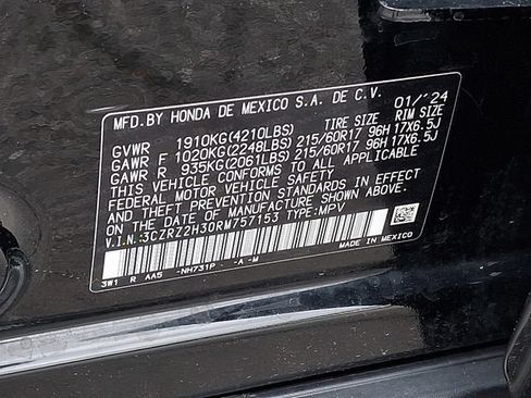 Used 2024 Honda HR-V LX image 27