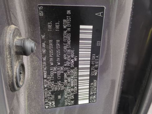 Used 2015 Toyota Sienna Limited image 37