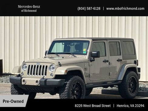 Used 2018 Jeep Wrangler Unlimited Sahara image 1