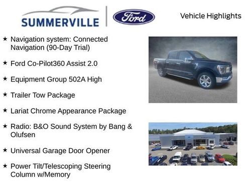 Used 2021 Ford F150 Lariat w/ Equipment Group 502A High image 2