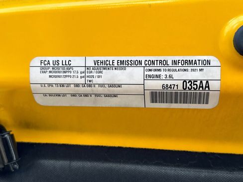 Certified 2021 Jeep Wrangler Unlimited Sport AWD/4WD image 11