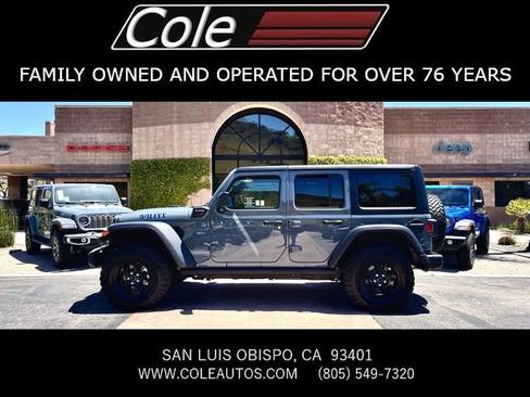 Used 2025 Jeep Wrangler Unlimited Sport S 4xe AWD/4WD image 1