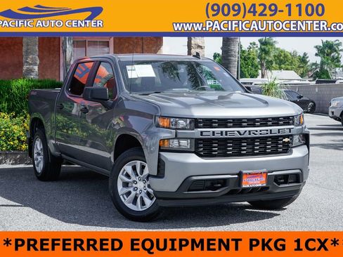 Used 2021 Chevrolet Silverado 1500 Custom image 1