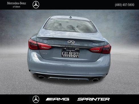 Used 2022 INFINITI Q50 Red Sport 400 w/ Cargo Package AWD/4WD image 5