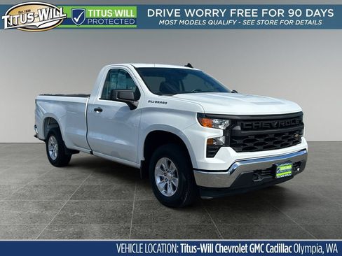 Used 2025 Chevrolet Silverado 1500 W/T RWD image 1