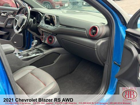 Used 2021 Chevrolet Blazer RS w/ Enhanced Convenience Package AWD/4WD image 16