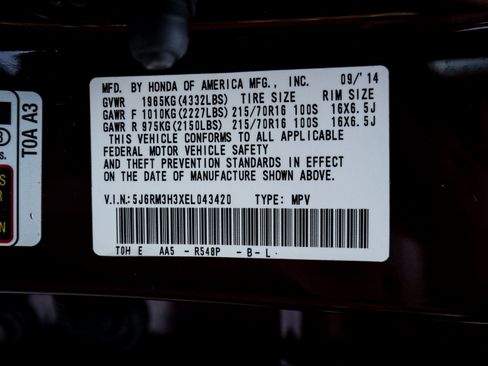 Used 2014 Honda CR-V LX image 33