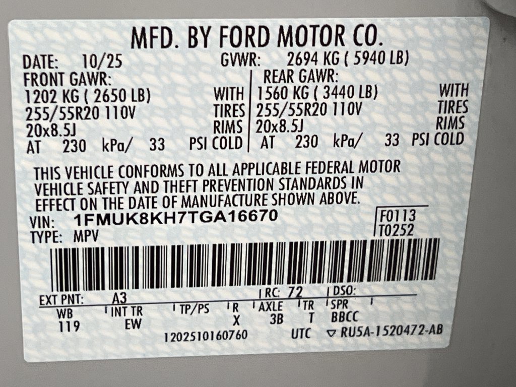 Used 2026 Ford Explorer ST-Line AWD/4WD image 77