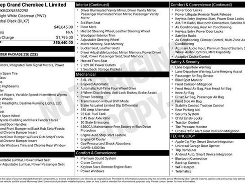 Used 2022 Jeep Grand Cherokee L Limited image 10