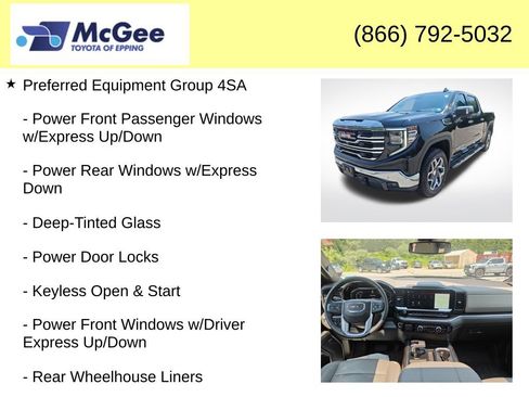 Used 2025 GMC Sierra 1500 SLT w/ SLT Premium Plus Package AWD/4WD image 8
