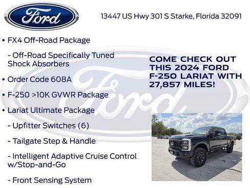 Certified 2024 Ford F250 Lariat w/ Lariat Ultimate Package AWD/4WD image 19