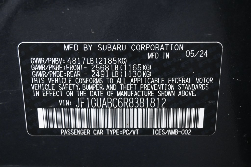 Used 2024 Subaru Impreza 2.0i AWD/4WD image 14