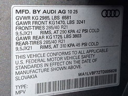 New 2026 Audi Q7 3.0T Premium Plus image 22