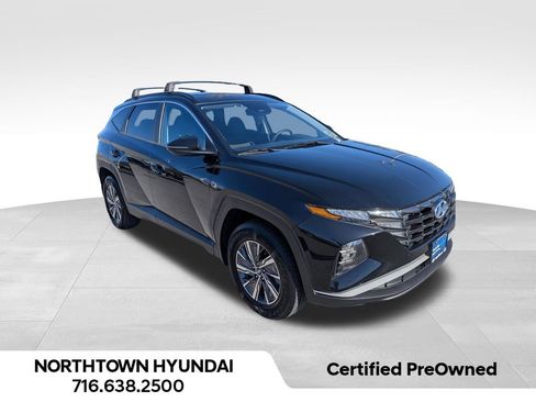 Certified 2022 Hyundai Tucson Blue AWD/4WD image 11