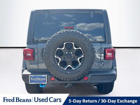 Used 2022 Jeep Wrangler Unlimited Rubicon 4xe AWD/4WD image 9
