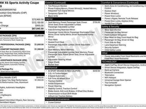 Used 2024 BMW X6 xDrive40i w/ Executive Package image 2