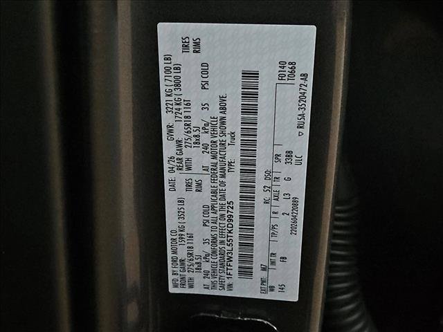 Used 2026 Ford F150 XLT w/ FX4 Off-Road Package AWD/4WD image 24