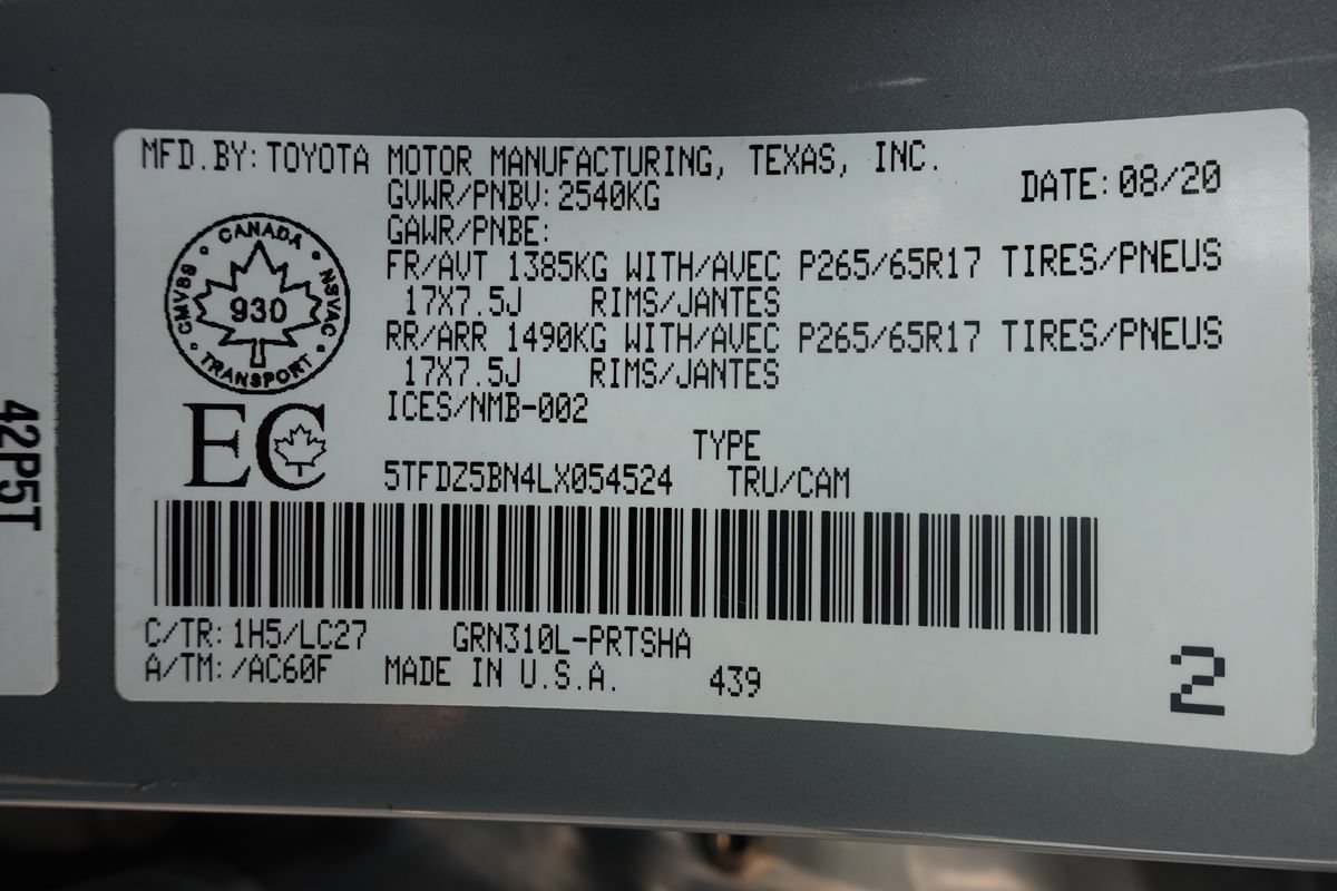 Used 2020 Toyota Tacoma TRD Off-Road AWD/4WD image 57