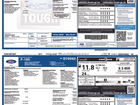 Used 2025 Ford F150 STX w/ Equipment Group 200A Standard AWD/4WD image 19