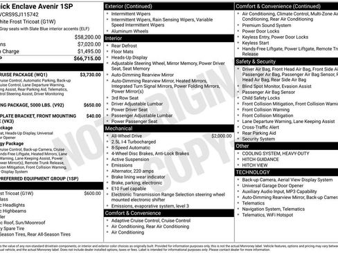 Used 2025 Buick Enclave Avenir w/ Super Cruise Package image 4