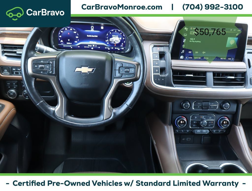 Certified 2022 Chevrolet Tahoe High Country AWD/4WD image 24
